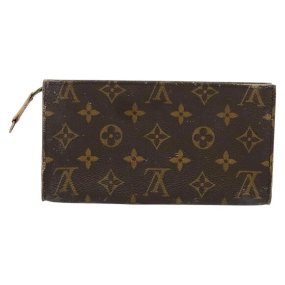 LOUIS VUITTON Monogram Bucket GM Accessory Pouch LV Auth 134663 - Picture 2 of 16